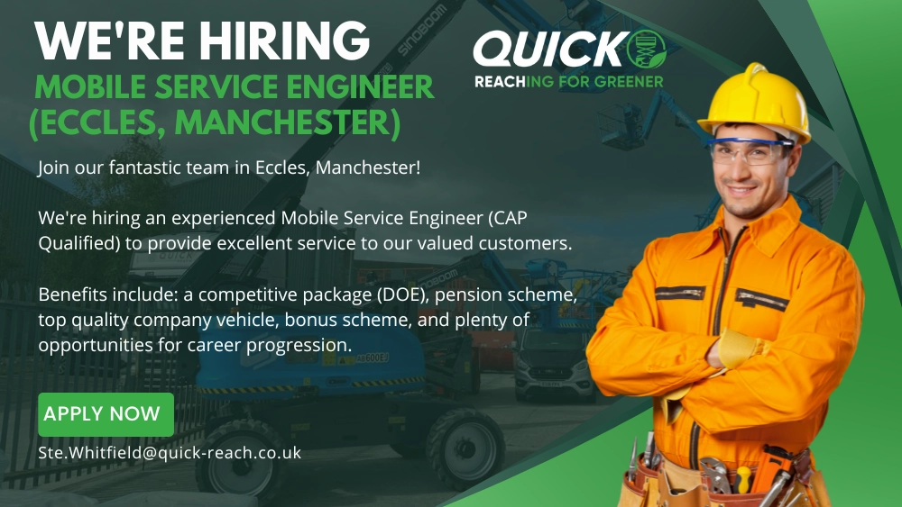 Manchester Mobile Service Engineer Hiring