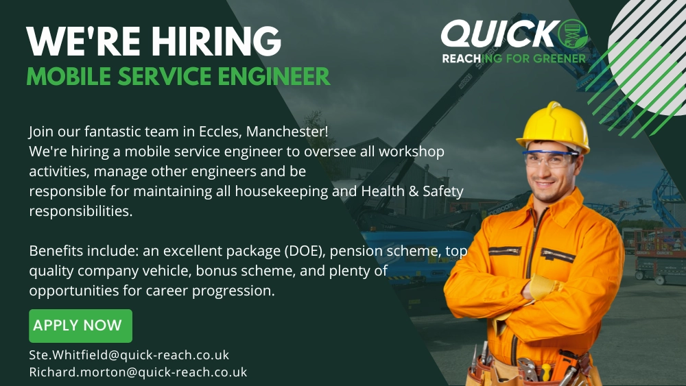 Mobile Engineer advert Manchester