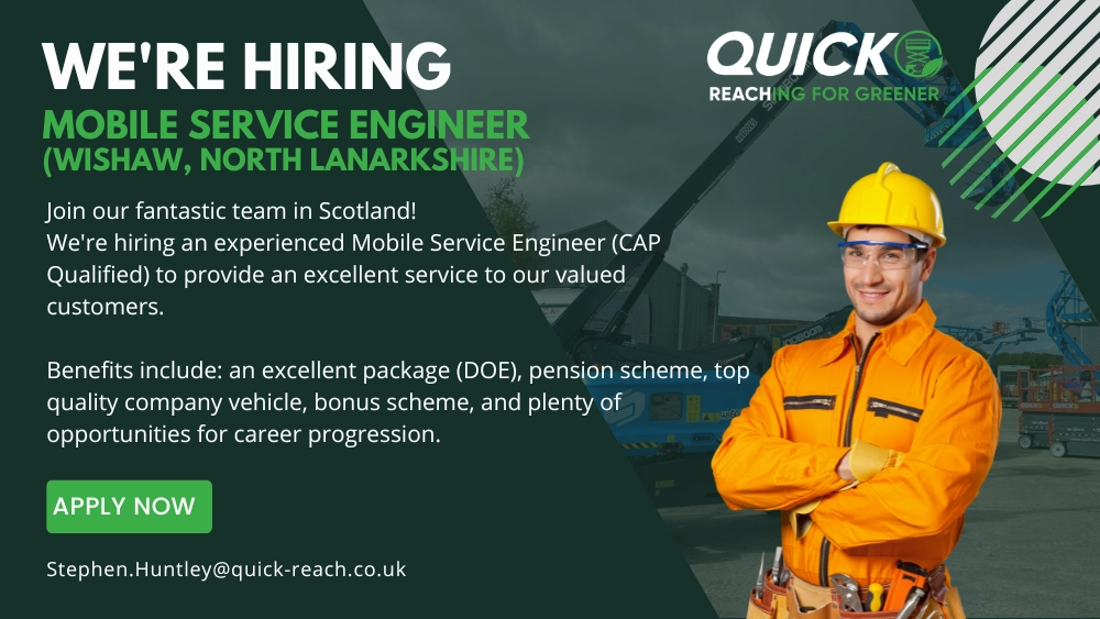 Mobile Service Engineer – Wishaw