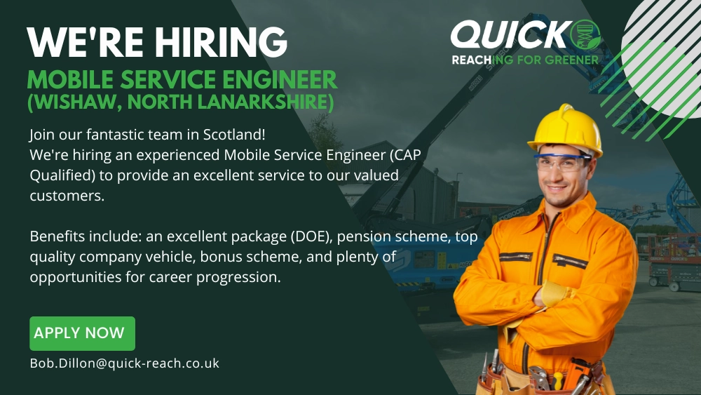 Mobile Service Engineer – Wishaw