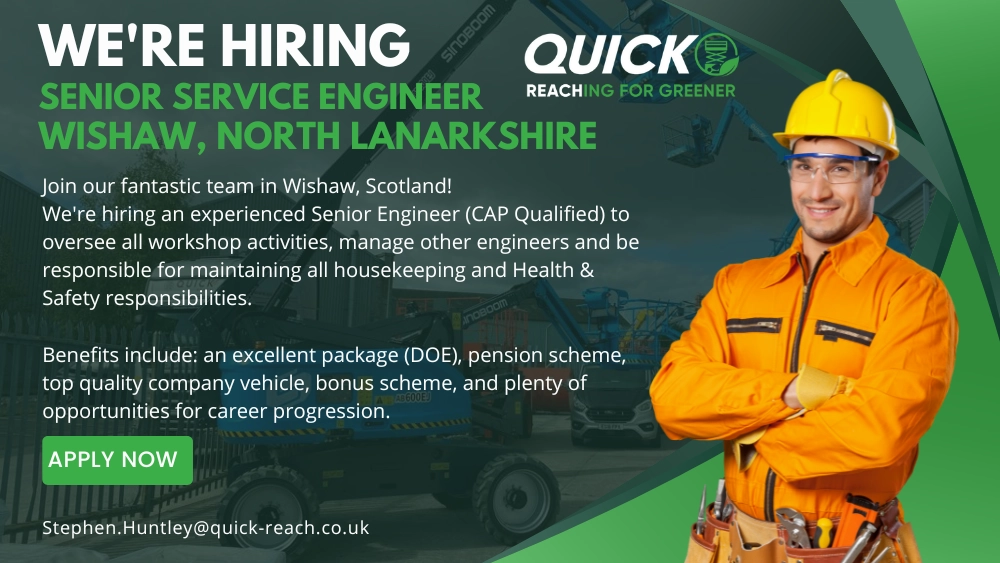 Senior Service Engineer – Wishaw